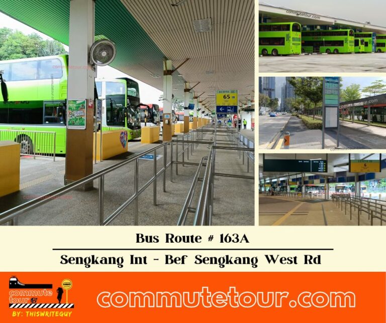 SG Bus Route 163A | Sengkang Interchange – Bef Sengkang West Rd | Bus Schedule, Stops and Route Map | Singapore | 2023