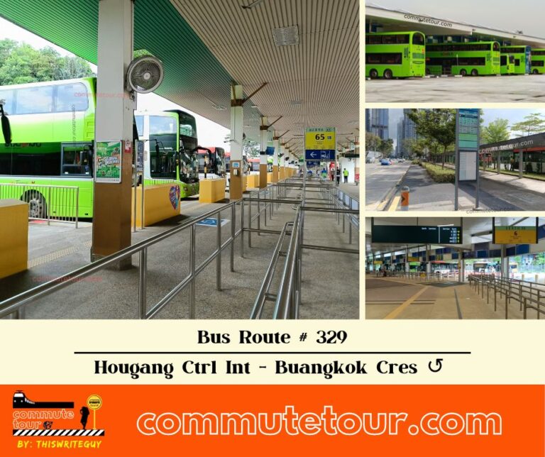 SG Bus Route 329 Schedule, Bus Stops and Route Map from Hougang Central Interchange to Buangkok Crescent Loop ↺ | Singapore