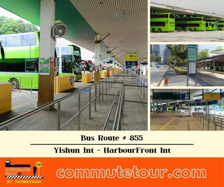 SG Bus Route 855 Schedule, Bus Stops and Route Map from Yishun Interchange to HarbourFront Interchange (vice versa) | Singapore