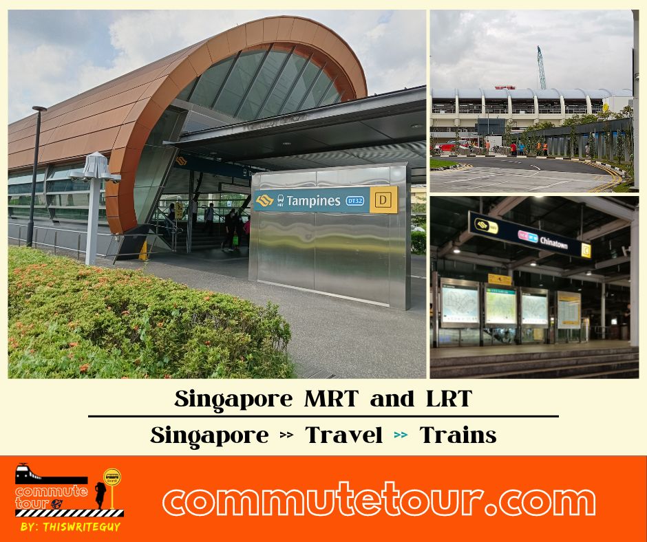 Singapore SG MRT and LRT Lines