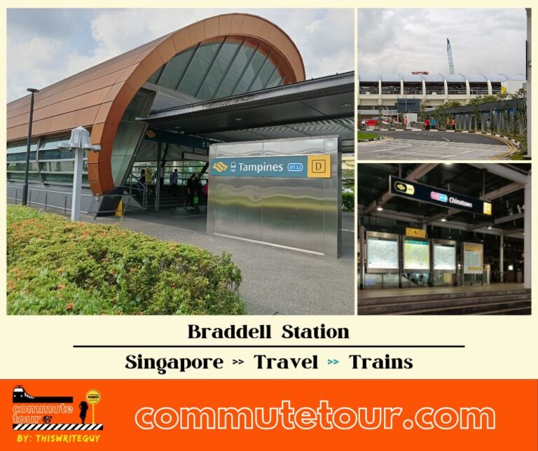 Braddell MRT Station Schedule and Bus Routes | NS18 | North-South Line | Singapore Train