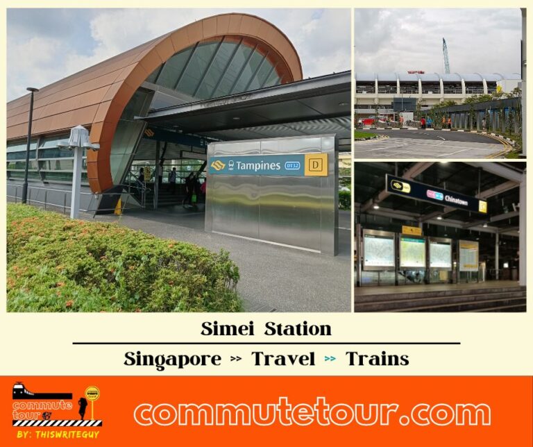 Simei MRT Station Schedule and Bus Routes | EW3 | East-West Line | Singapore Train