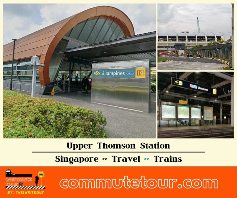 Upper Thomson MRT Station Schedule and Bus Routes | TE8 | Thomson-East Coast Line | Singapore Train