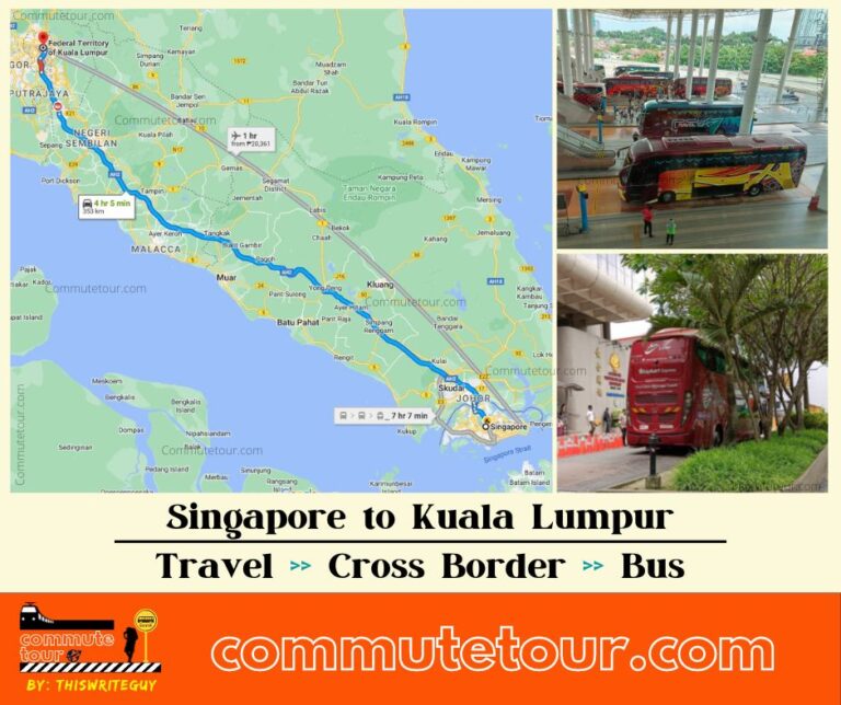 Singapore to Kuala Lumpur Bus Schedule | SG to KL Malaysia | 2023