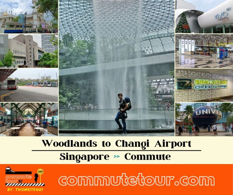 How to commute from Woodlands to Singapore Changi Airport by Bus or Train?