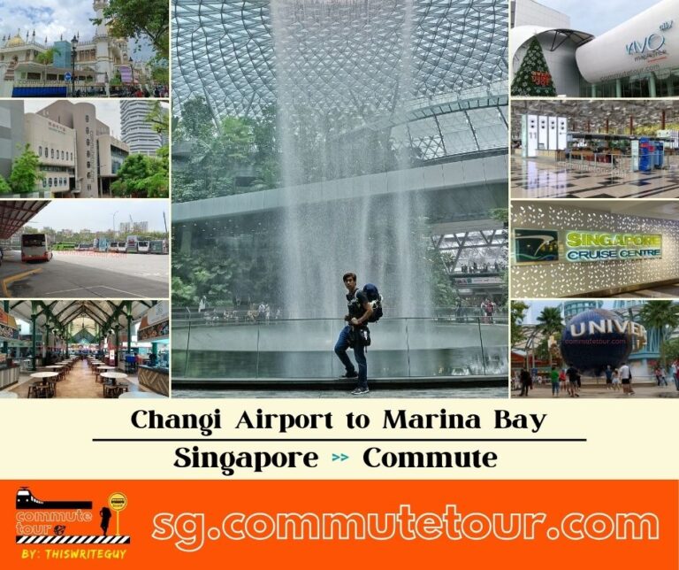 How to commute from Changi Airport to Marina Bay by Bus or Train?