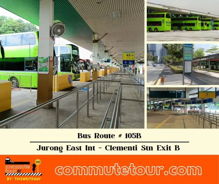 Bus 105b Route Map, Schedule and Bus Stops | Singapore