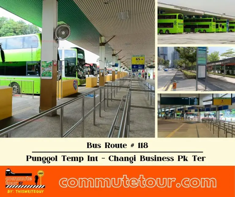 Bus 118 Route Map, Schedule and Bus Stops | Singapore