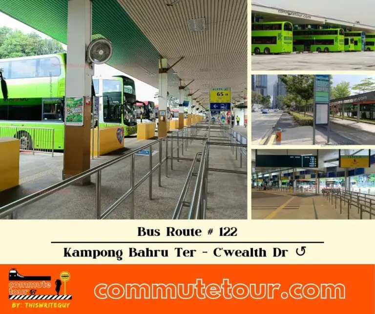 Bus 122 Route Map, Schedule and Bus Stops | Singapore