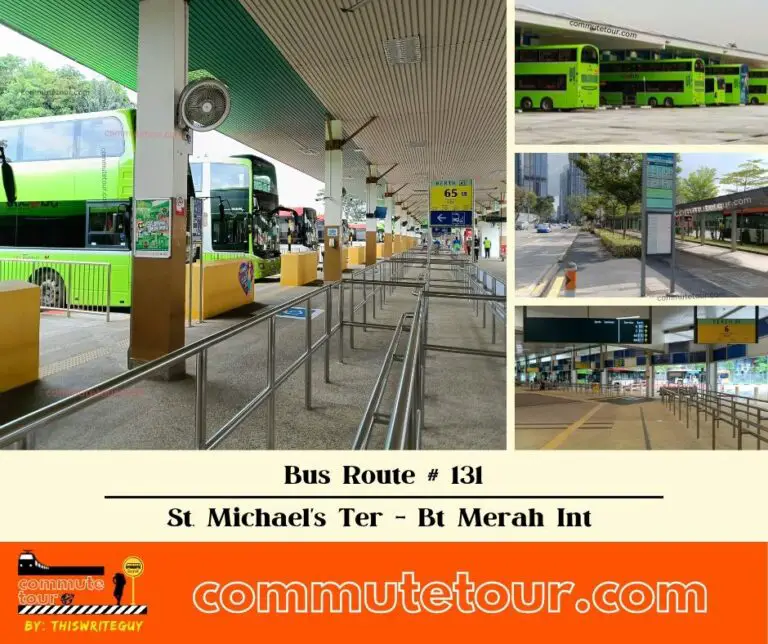 Bus 131 Route Map, Schedule and Bus Stops | Singapore