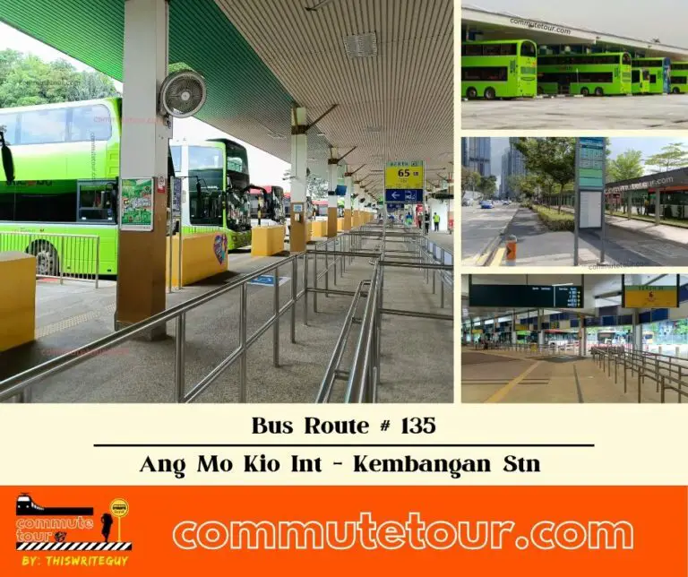 Bus 135 Route Map, Schedule and Bus Stops | Singapore
