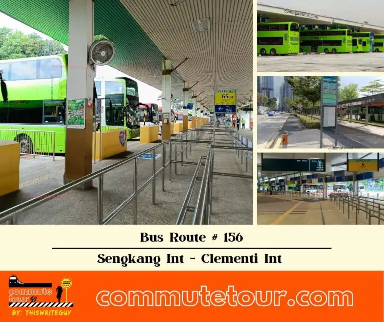 Bus 156 Route Map, Schedule and Bus Stops | Singapore