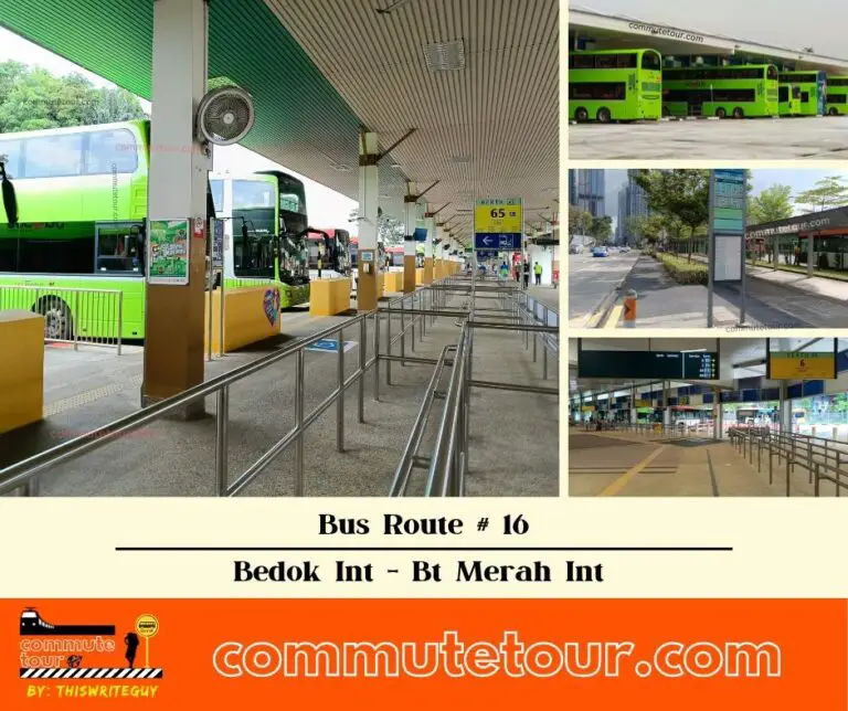 Bus 16 Route Map, Schedule and Bus Stops | Singapore