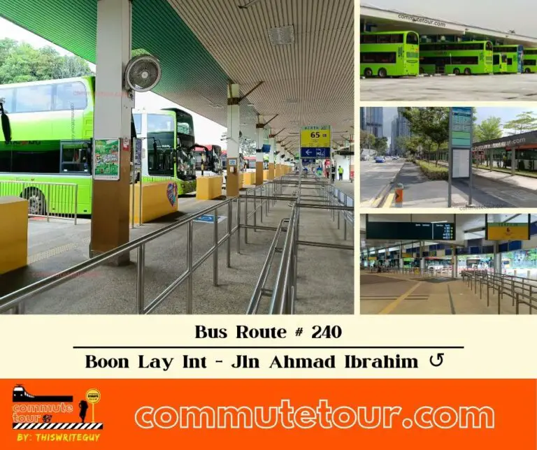 Bus 240 Route Map, Schedule and Bus Stops | Singapore