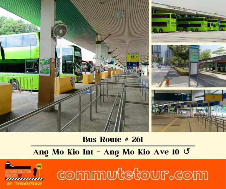 Bus 261 Route Map, Schedule and Bus Stops | Singapore