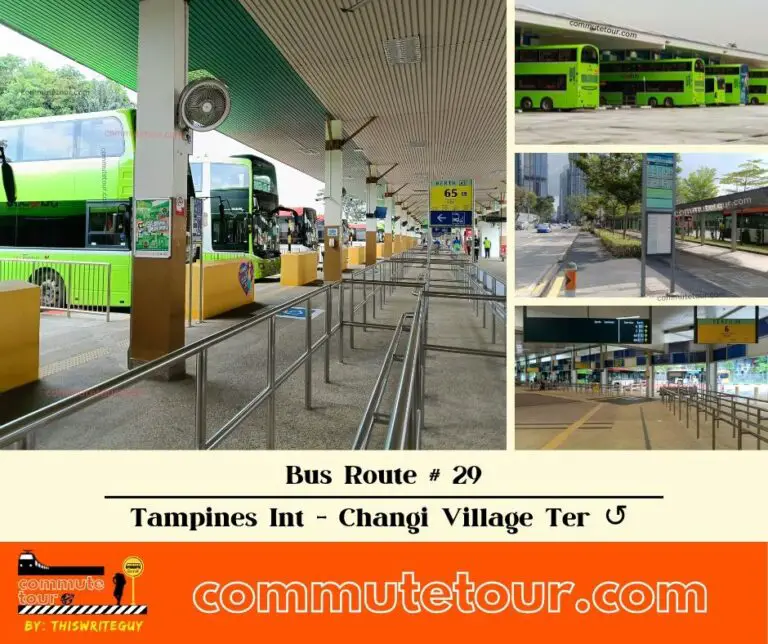 Bus 29 Route Map, Schedule and Bus Stops | Singapore