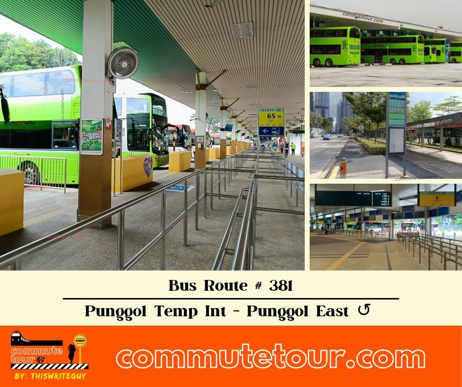 Bus 381 Route Map, Schedule and Bus Stops | Singapore
