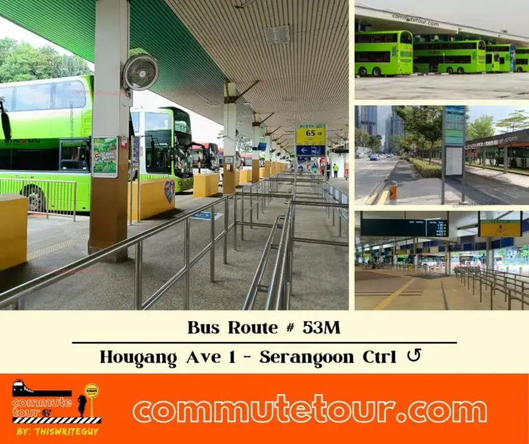 Bus 53m Route Map, Schedule and Bus Stops | Singapore