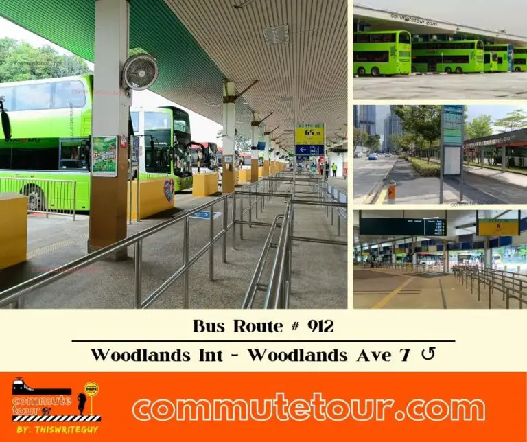 Bus 912 Route Map, Schedule and Bus Stops | Singapore