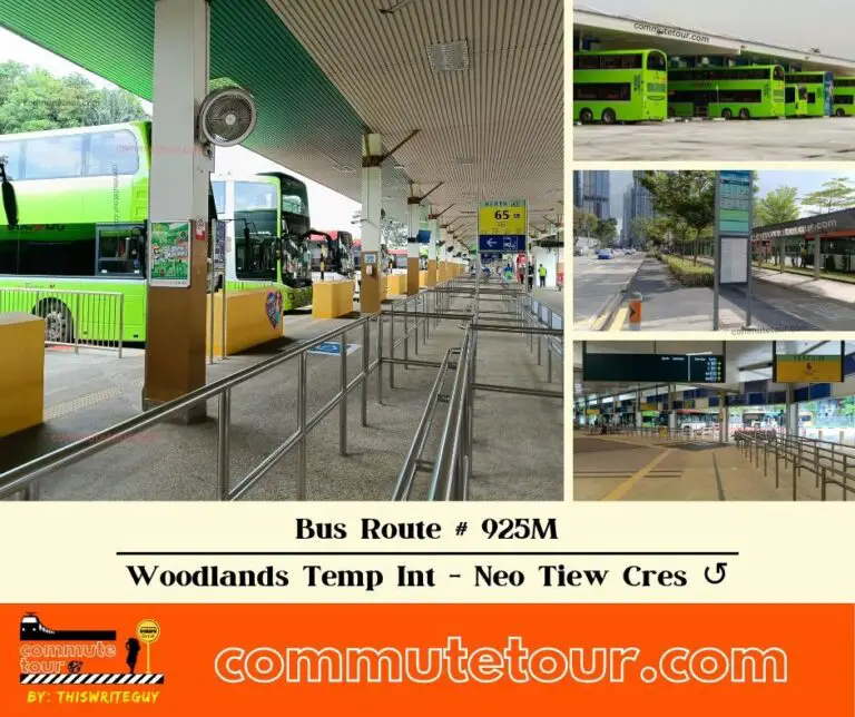 Bus 925m Route Map, Schedule and Bus Stops | Singapore