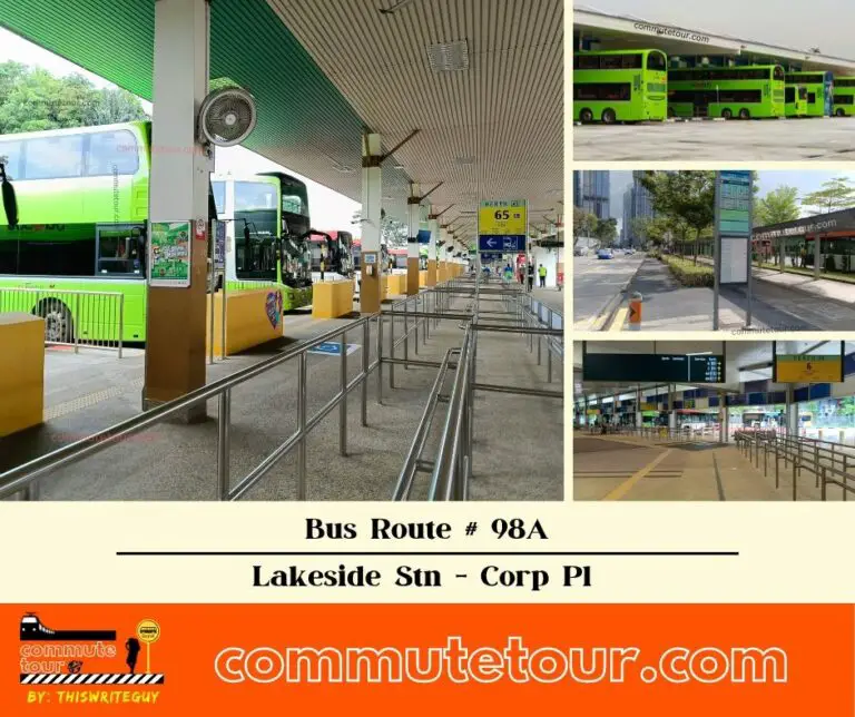 Bus 98a Route Map, Schedule and Bus Stops | Singapore